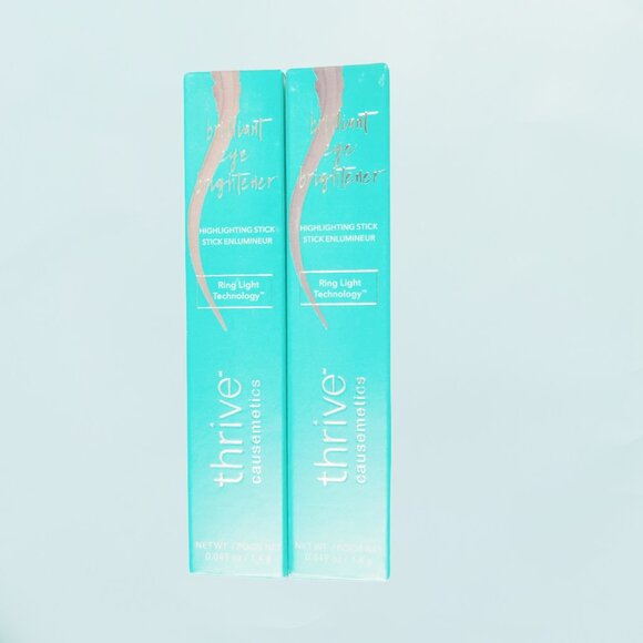 Muna 2pack/New'Thrive Causemetics Brilliant Highlighting Stick Eye Brightener - Picture 2 of 2